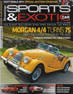 HEMMINGS SPORTS & EXOTIC CAR 2011 MAY - MORGAN 4/4 CAPRI II, AUDI 4000 QUATRO